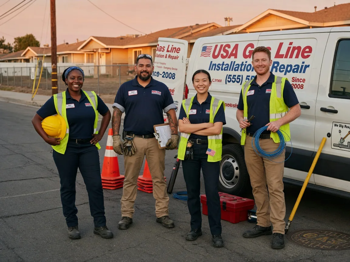 Gas Line Installation company in Crete, NE